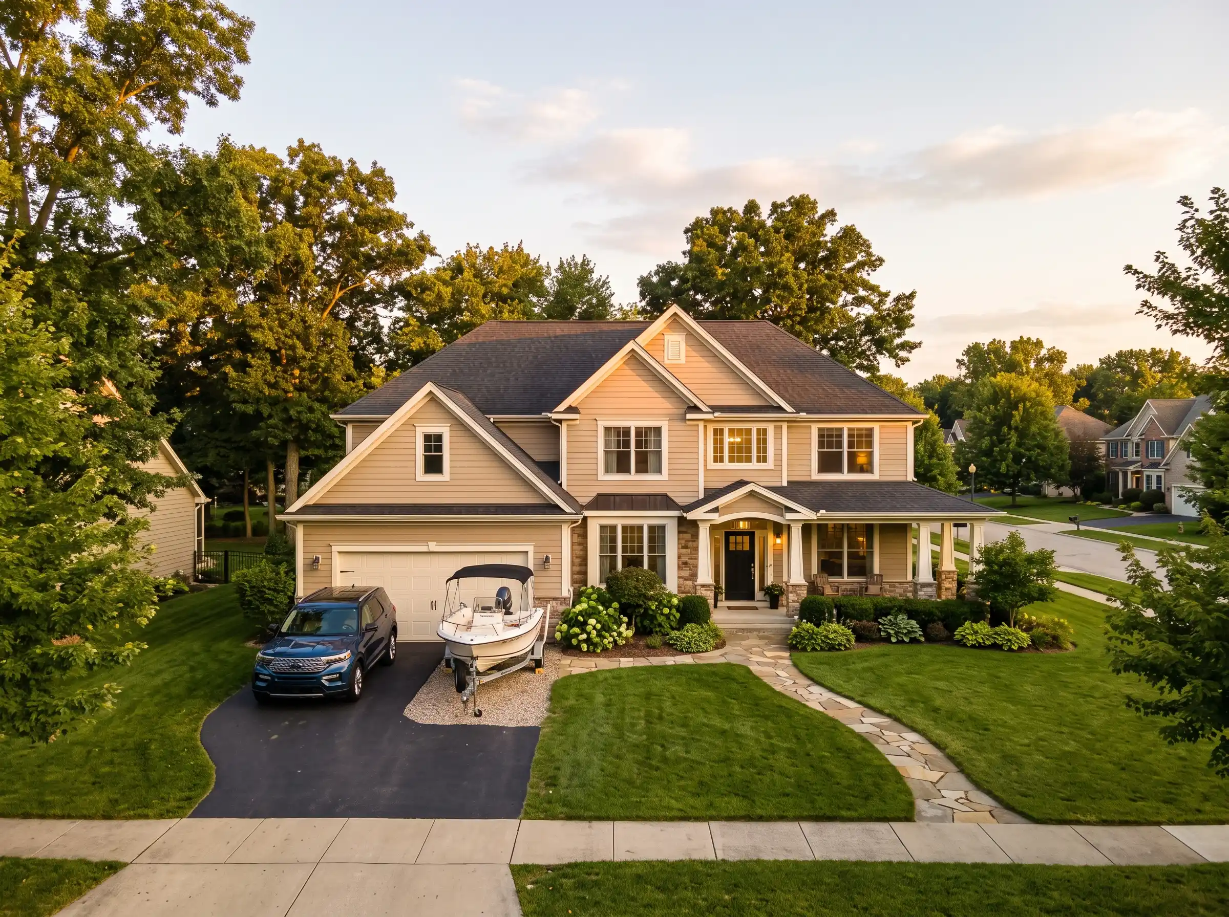 Minnesota home, SUV, and boat — the assets an umbrella policy protects